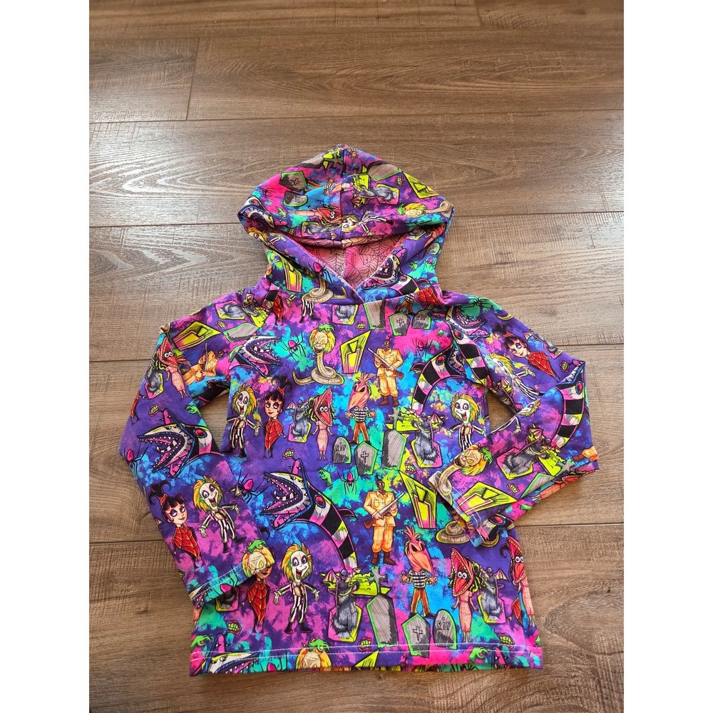 BeetleJuice toddler‎ hooded sweater size 3t